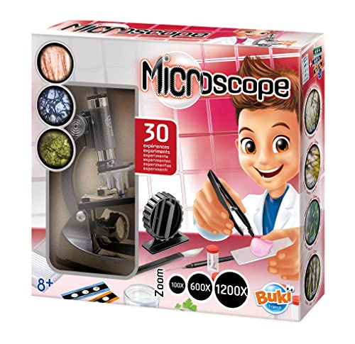 Buki France MS907B — Microscopio con 30 experimentos