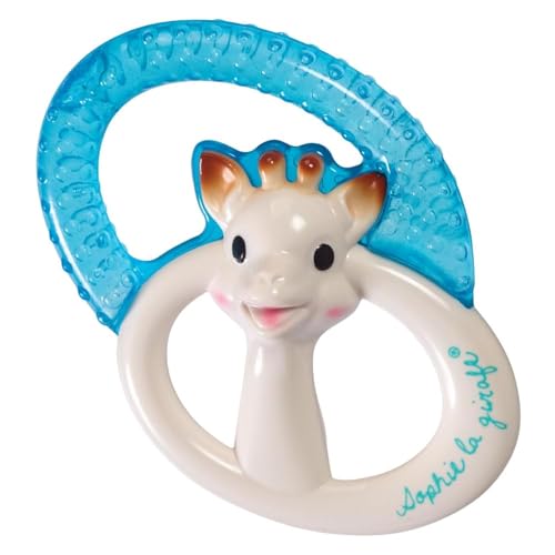 Sophie la Girafe anillo de dentición refrigerante con gel frío, desde 3 meses