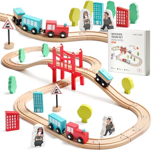 Tiny Land Tren de Madera (39 piezas)