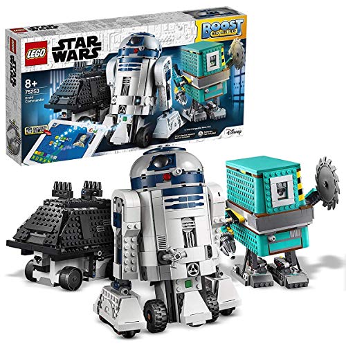 LEGO Star Wars Boost Comandante Droide, robot programable con app y 3 droides para construir