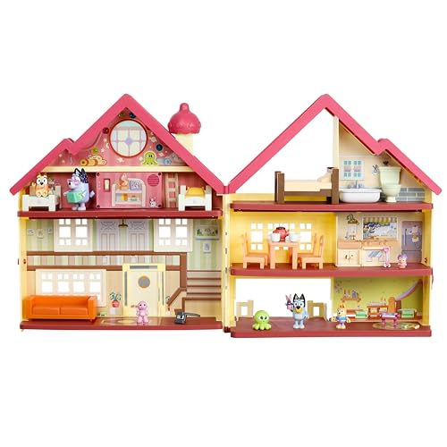 Bluey Casa de Juegos Ultimate con luces, sonidos y 29 accesorios