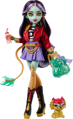 Monster High Jinafire Long (chica dragón con mascota)