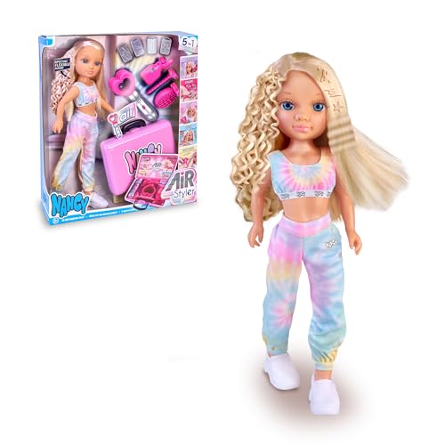 Muñeca Nancy Air Styler con herramienta para crear peinados