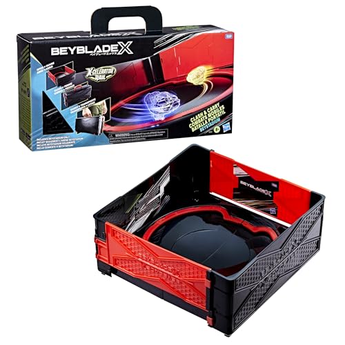 Beyblade X Arena de Combate Beystadium portátil con guía X para el Xtreme Dash