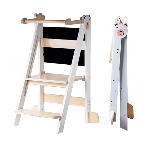 Buddy Baby Xplora Torre de Aprendizaje 3 en 1 plegable (con pizarra)