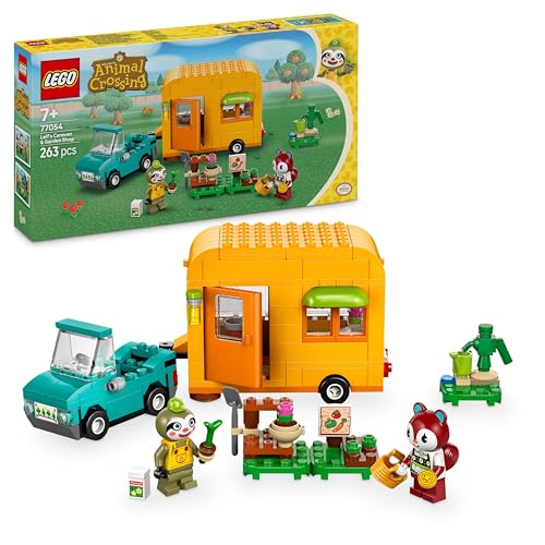 LEGO Animal Crossing Caravana de Gandulio y Tienda de Jardinería
