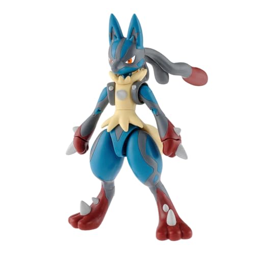 Bandai Pokémon Mega-Lucario Model Kit (figura para construir 10 cm)