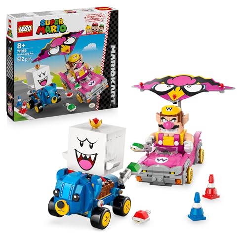 LEGO Mario Kart: Wario y Rey Boo