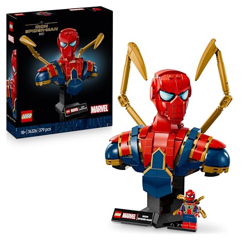 LEGO Marvel Busto de Iron Spider-Man (maqueta para exponer)