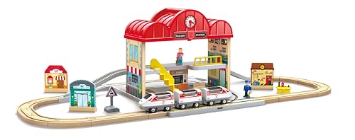 Mejores trenes de madera para niños 2026: top 5 circuitos
