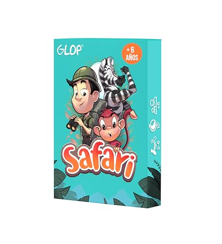Glop Safari — Juego de mesa de cartas (familiar)