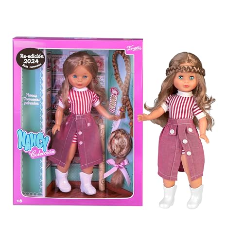 Muñeca Nancy Colección Trousseau Peinados, reedición de 1973 con postizos